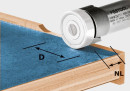 Kantfräs HW/KLS D22/8-OFK