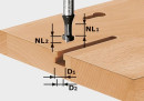 T-notfräs HW S8 D10,5/NL13